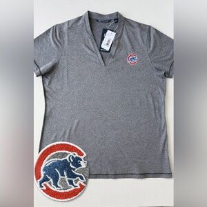NWT Chicago Cubs Women’s DryTec 50+ T Shirt – Size Large Cutter & Buck